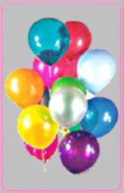  Kayseri iek 14 ubat sevgililer gn iek  15 adet karisik renkte balonlar uan balon
