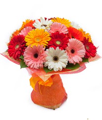 Renkli gerbera buketi  Kayseri çiçek çiçek mağazası , çiçekçi adresleri 