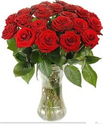  Kayseri çiçek online çiçekçi , çiçek siparişi  Vazoda 15 adet kırmızı gül tanzimi
