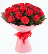 12 adet kırmızı gül buketi  Kayseri çiçek çiçek siparişi vermek 
