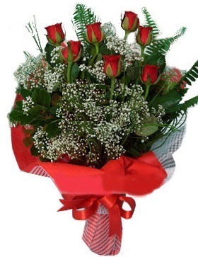 7 kırmızı gül buketi  Kayseri çiçek yurtiçi ve yurtdışı çiçek siparişi 
