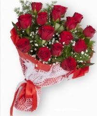 11 adet kırmızı gül buketi  Kayseri çiçek hediye sevgilime hediye çiçek 