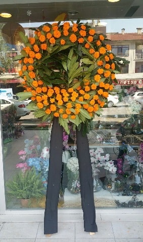 Cenaze çiçeği cenaze çelengi çiçek modeli  Kayseri çiçek ucuz çiçek gönder 
