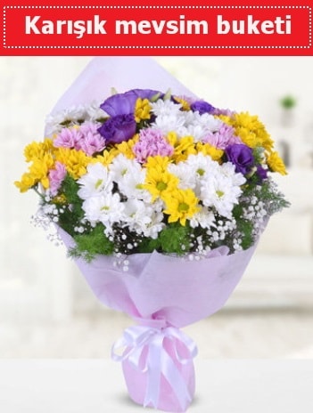 Karışık Kır Çiçeği Buketi  Kayseri kocasinan çiçek İnternetten çiçek siparişi 
